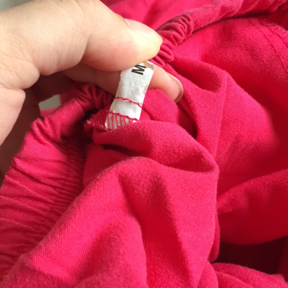 Dickies Women's Red V-Neck Scrub Top - Picture 6 of 6